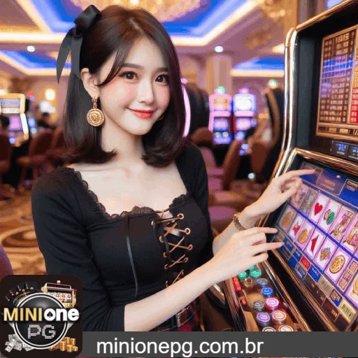 Imagem mostrando o cassino ao vivo da MinionePG com dealers reais conduzindo jogos de mesa