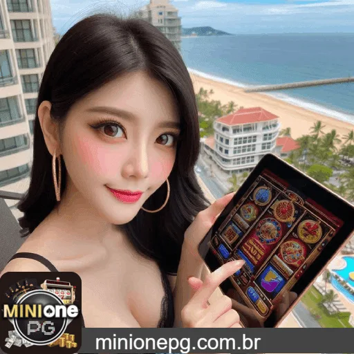 Imagem ilustrativa mostrando a plataforma MinionePG com variedade de jogos online e provedores populares.